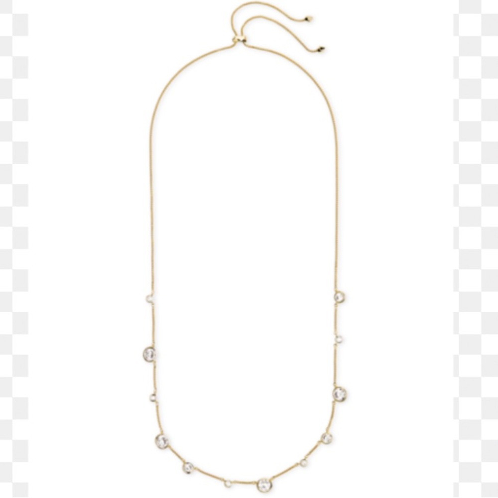 Kendra Scott Clementine Gold Adjustable Necklace - Picture 4 of 4